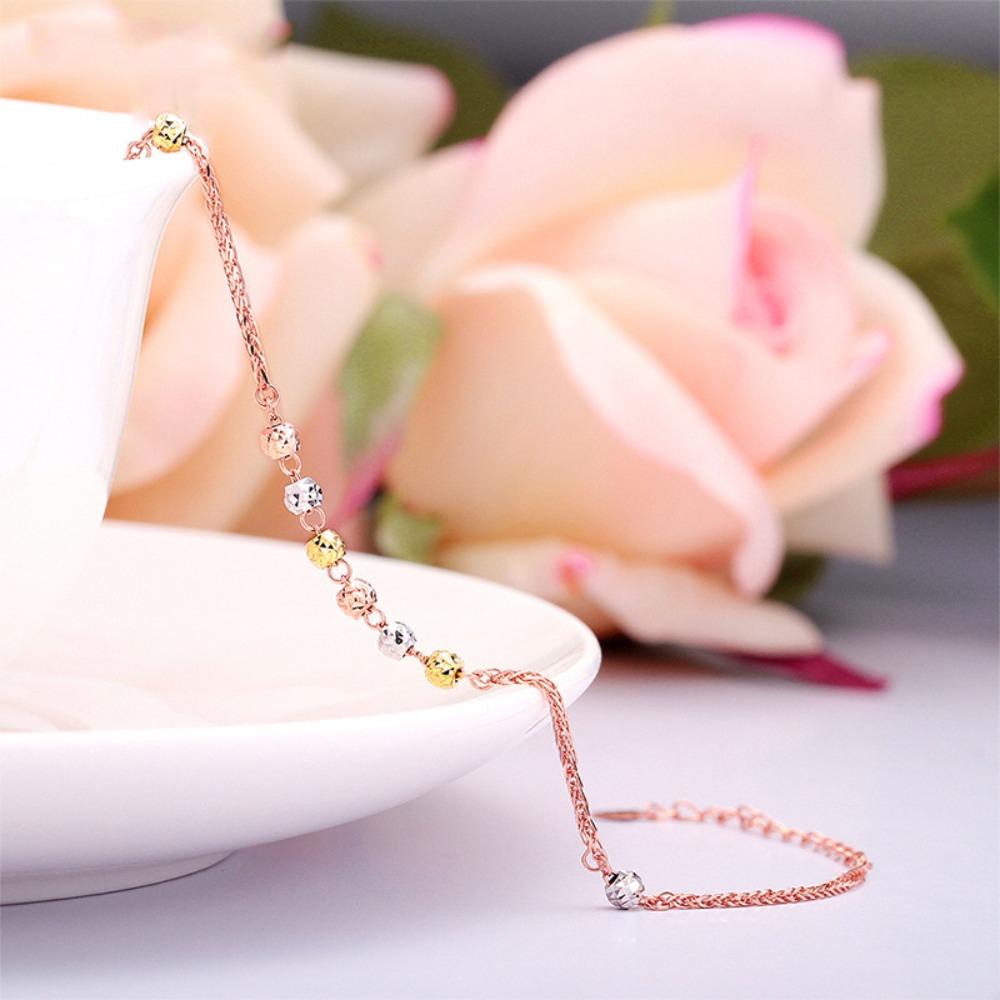 18K Gold Plated Bracelet Women Fashion Jewelry Luxury Gift for Her Trendy Accessory