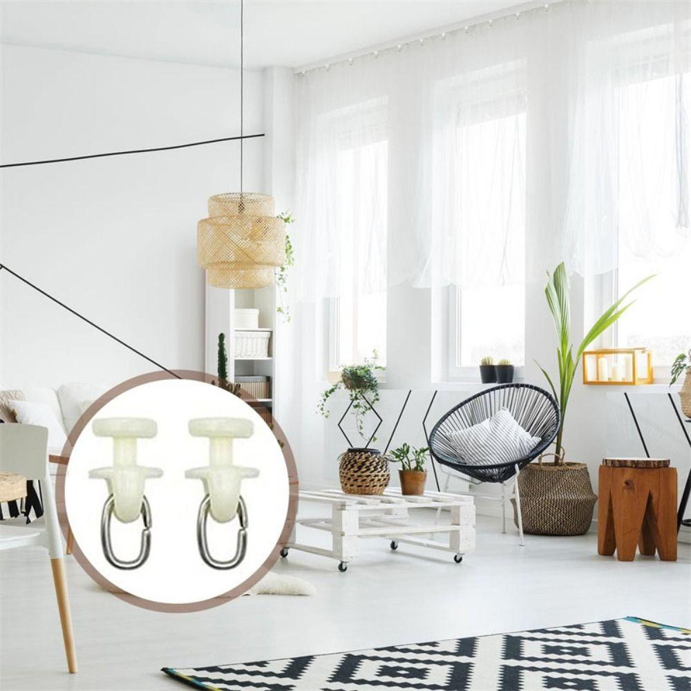 50 шт. Пластиковые глайдеры для шторной направляющей, прочные и надежные ролики-крючки для штор, шторы для комнаты