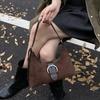A Niche Frosted Underarm Bag, A Fashionable and Versatile Single-shoulder Crossbody Bag, and A Retro Handbag