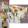 Women's Floral Print Short Sleeve Tops Featuring Soft Material For Ultimate Comfort