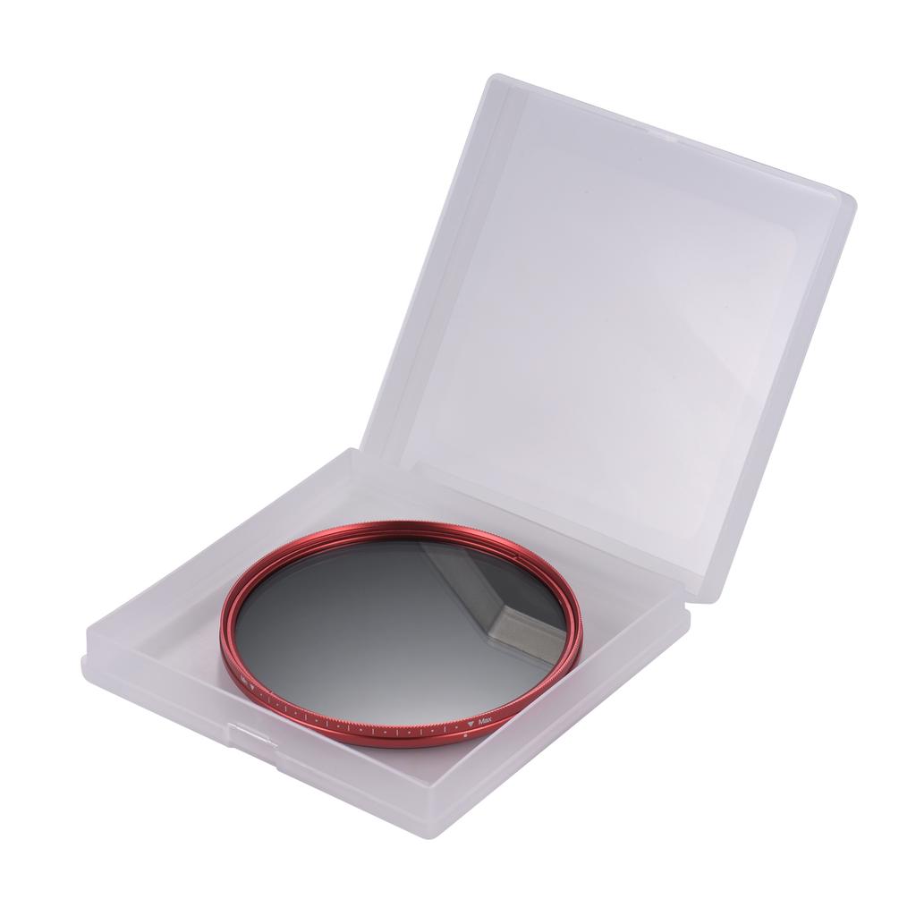 FOTGA Slim ND Fader Variable Filter Neutral Density ND2 To ND400 Red Replacement for Canon
