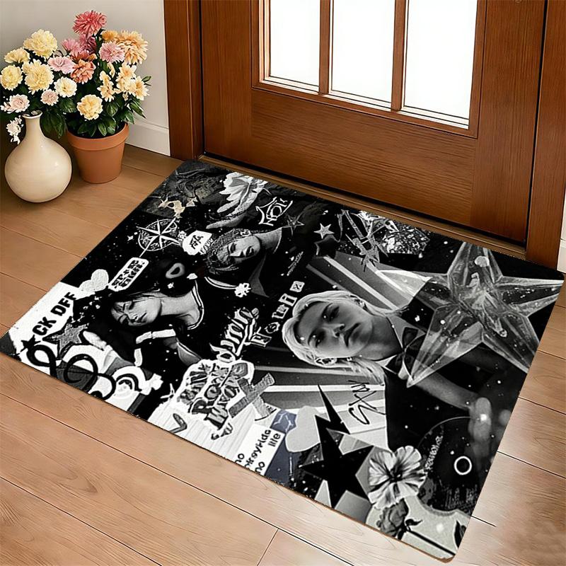 Star Collage Living Room Nonslip Area Rug Soft Carpet For Bedroom Game Playroom Sofa Office Home Decor Doormat Christmas Gift C9261977