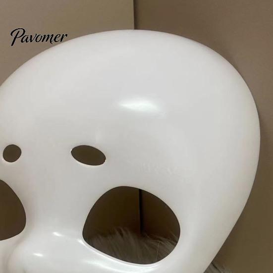 База-маска для головы животного DIY для фурсьюта, Белая 3D-маска для фурсьюта для косплея, Пустая маска для фурри/терианцев, Хэллоуин, Костюмированные вечеринки