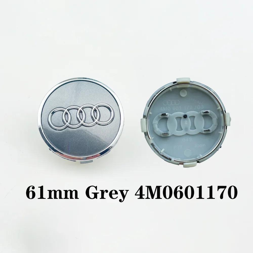 Hub Caps Hot For Audi 4pcs 60mm 61mm 68mm 69mm Audi wheel hub center cover modification accessories suitable for Audi A1 A2 A