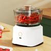 350ML Electric Garlic Chopper - Mini Food Processor with USB Charging for Onions, Meat, and Spices - Wireless Vegetable Masher