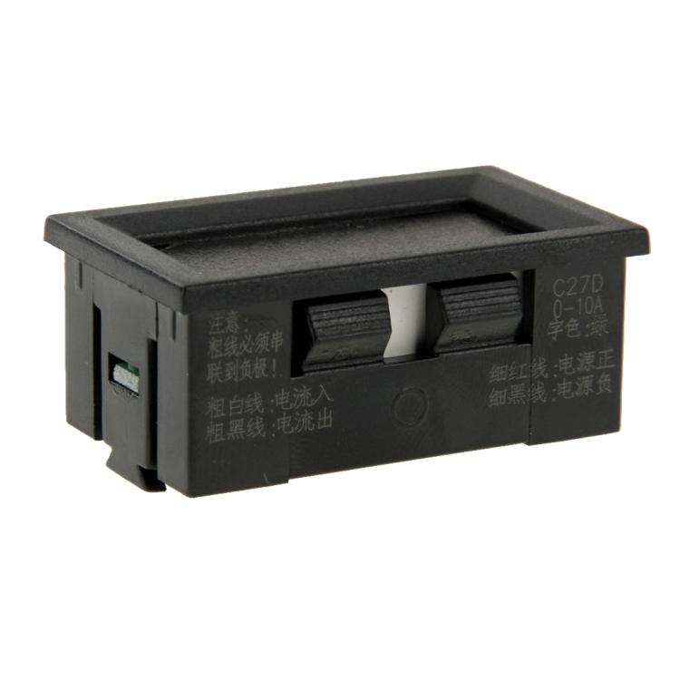 C27D Red Display LED Digital DC 0-10A Current Meter