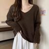 NaVaVa V Neck Long sleeVe Knit Sweater Nk3402