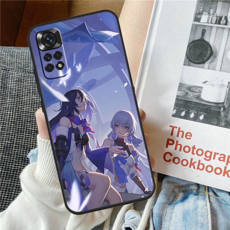 Чехол Honkai Star Rail Seele для Xiaomi Redmi Note 11 8 9 10 12 Pro 12S 11S 10S 9S Redmi 12 9C 10C 12C 13C