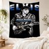 Elvis Presley Customize Text Tapestry Multi-purpose Tapestry Durable Comfort Ideal for Living Room Decor Four Seasons Decor