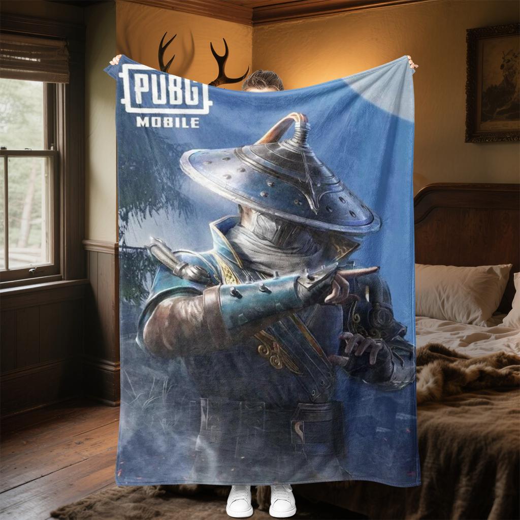 1PC Pubg Winter Camouflage Suitable All Seasons Soft Comfortable Sofa Office Travel Home Blanket Perfect Gift