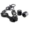 4Pcs Citroen Dustproof Valve Stem Cover Tire Valve Caps with Wrench Anti-Rust for Citroen C1 C2 C3 C4 C5 C6 Berlingo Sticker