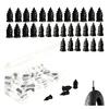 Vacuum Tire Sealant Nails Kit Durable Heavy-Duty Tire Stoppers Spiral Rubber Nails Quick Self-Service Repair Tools