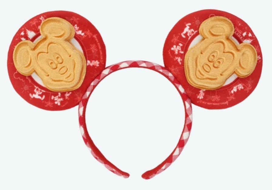 Mickey Waffle Headband "Tokyo Disney Resort Exclusive" Park Food Series