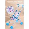 Interactive Baby Stroller Plastic Doll Stroller Trendy Dolls Pram  for Boys Girls Babies