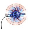 Гидравлический процессорный кулер Вентиляторы с тепловыми трубками Тихий радиатор радиатора для Intel 2011 Светодиодная подсветка