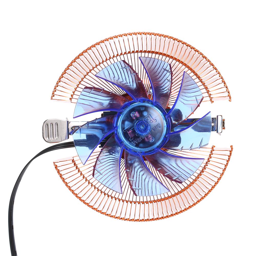 Гидравлический процессорный кулер Вентиляторы с тепловыми трубками Тихий радиатор радиатора для Intel 2011 Светодиодная подсветка