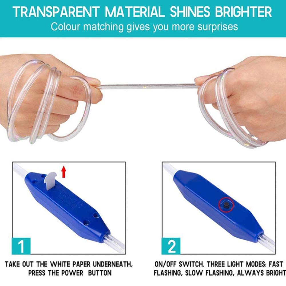 Портативный Тренировочный Фитнес Скакалка Скакалки Спортивные Светодиодные Светящиеся