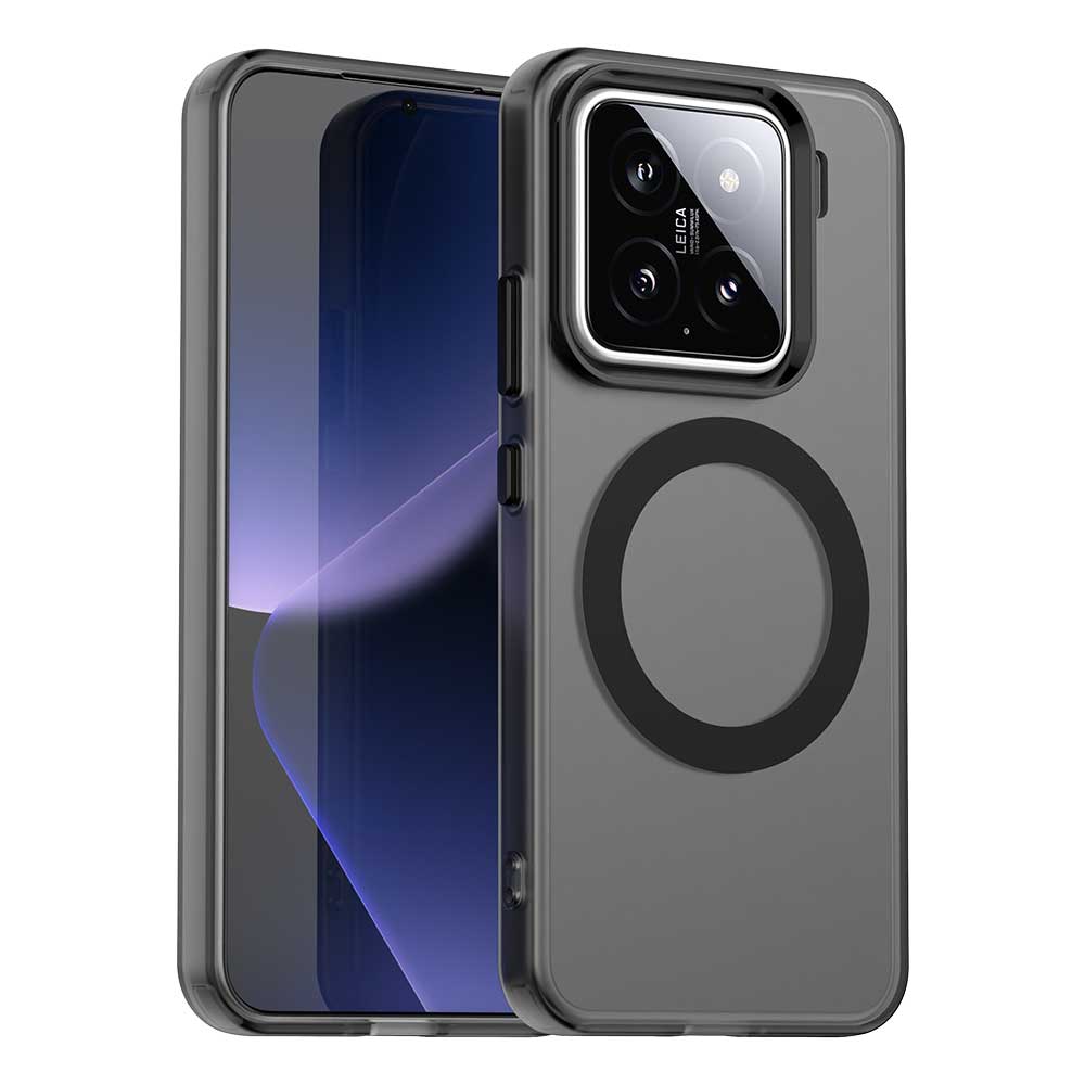 For Xiaomi 15 Pro Case Magnetic Case Skin Touch Matte Anti Drop TPU+PC Phone Back Cover