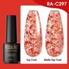 ROSALIND 7ML Rainbow Nail Gel Polish Set Art Gel Nail Polish Set For Manicure Soak Off UV LED