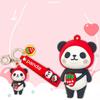 Творческие подарки на день рождения ПВХ детские подарки сумка подвеска панда брелок сумка украшение пара брелок