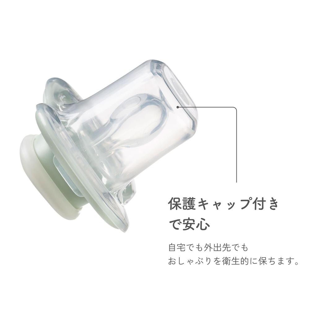 Светящаяся силиконовая пустышка в подарок для новорожденных b.box Babies, [подлинная] Sky/Sage 6m+