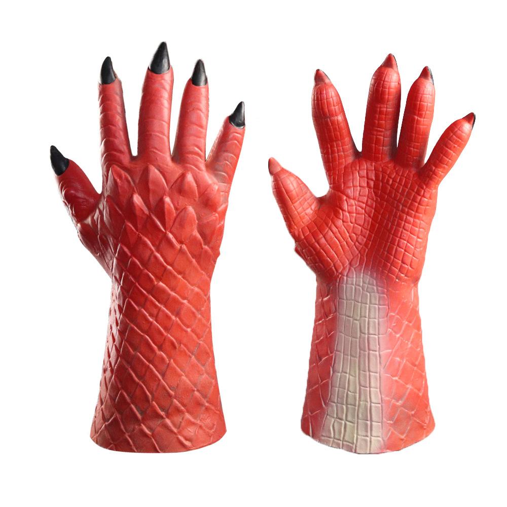 Diablo Belial Belial Mask Mask Glove Halloween Party Cosplay Horror props
