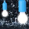Red Blue Green Black White Orange Yellow Pink Pull Cord Camping Light Led Outdoor Camp Lamp