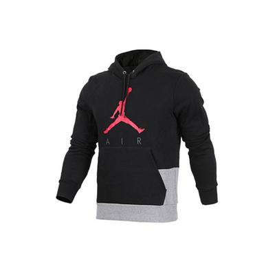 Мужская флисовая толстовка с логотипом Air Color-Block, черная 942776-010
