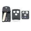 3 кнопки автомобильный брелок чехол замена удаленного чехла с лезвием HON66 подходит для Honda Civic Accord Jazz CRV