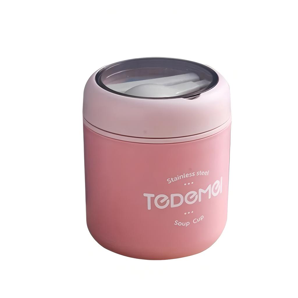 530 мл термос для еды, изолированная чашка для супа, термос, контейнеры из нержавеющей стали, ланч-бокс, термосохраняет тепло для школьников