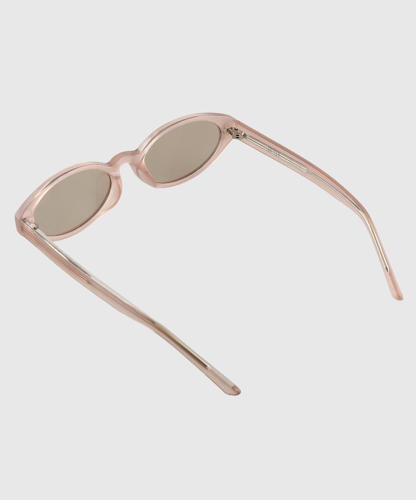 Солнцезащитные очки Tuditeo Osa Slim Oval с защитой от УФ-излучения, модные, с нейлоновыми тонированными линзами, цвет C4 Pink