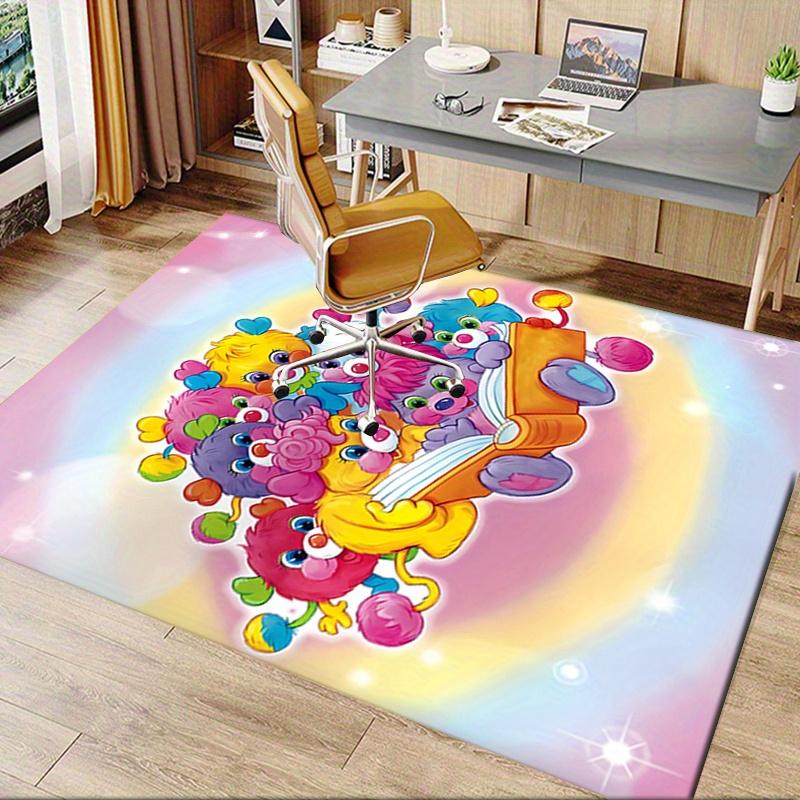 1 шт. Коврик для офиса Les Popples Мягкий полиэстер Коврик для входа Моющийся Нескользящий Машинная стирка Внутренний
