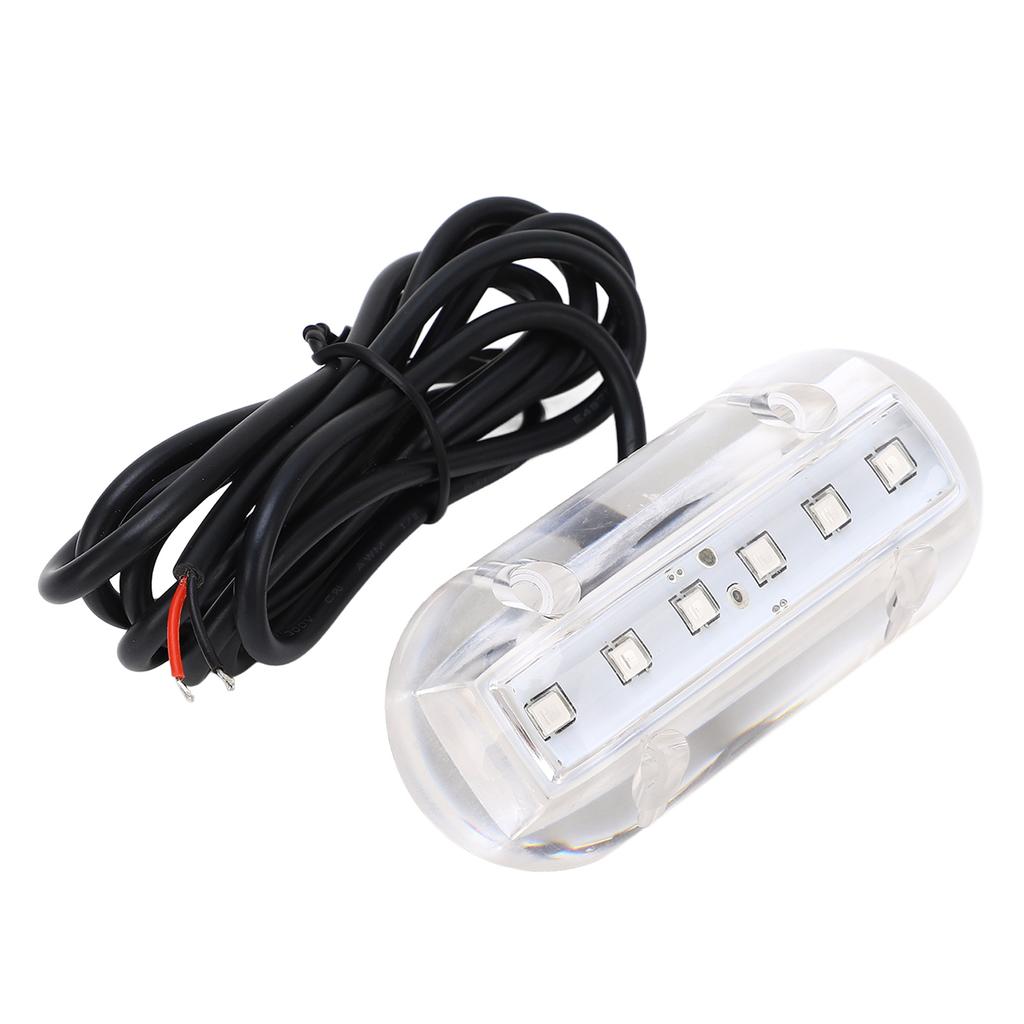 Blue LED Underwater Light IP68 Waterproof Marine Lighting Lamp for Boat Yacht DC12V 1.1W 18LM