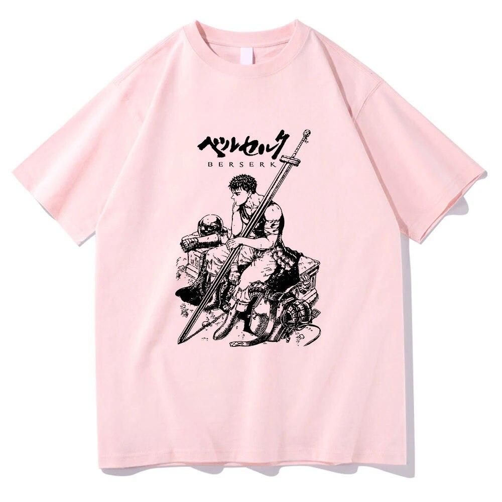 Горячая аниме-футболка унисекс/женская Harajuku эстетические футболки с героями мультфильмов унисекс Unisexga винтажная уличная одежда песочные хлопковые футболки с рисунком унисекс