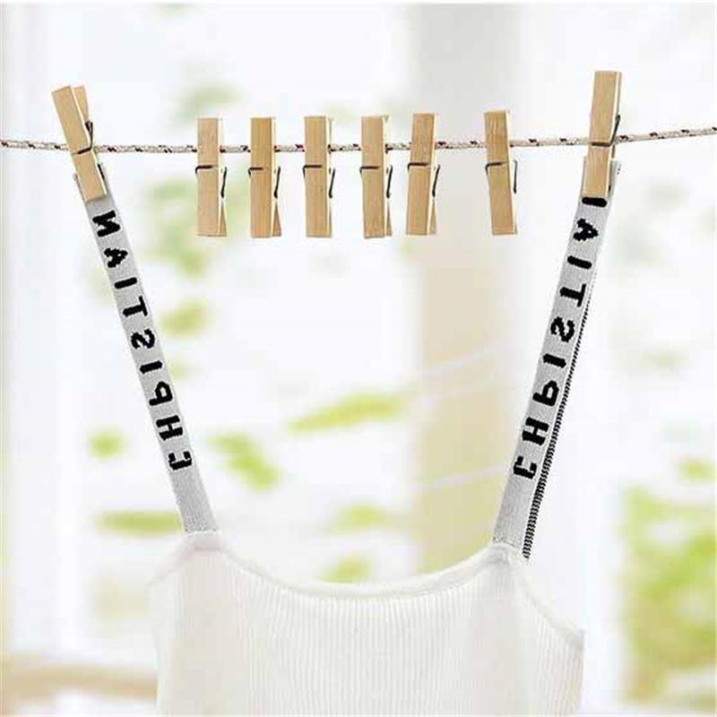 Бытовая бамбуковая клипса для одежды, носков, нижнего белья, простыней, сушки одежды, ветрозащитная фиксированная клипса для дома, аксессуары