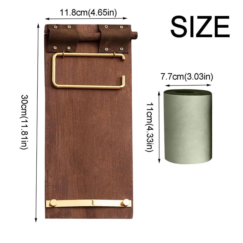 Hangable Vintage Sticky Notes Tear-Off Note Splint Message Pad Wooden Memo Clipboards Wall Decor