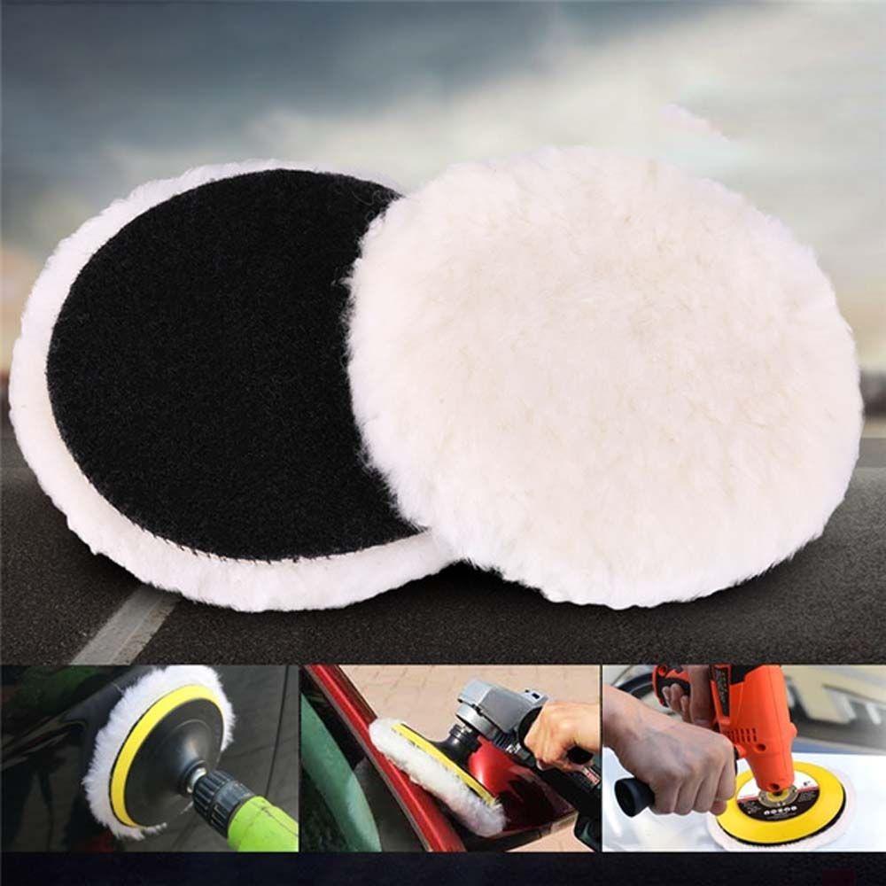 Accessories Paint Care Self-Adhesive Disc Car Beauty Tool Wool Sponge Pad Car Polishing Disc
