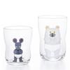 ADERIA Tsuyoko Glass Polar Bear Pants Pair Cosmetic Box Made in Tupera Tupera Reinforced Birthday Easy to Birthday S6351 Set, Japan, Children's