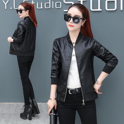 Женская весенне-осенняя тонкая повседневная куртка-бомбер на молнии свободного кроя