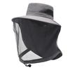 Шляпа с москитной сеткой для мужчин и женщин, солнцезащитная рыболовная шляпа с сеткой-вуалью, защищает от насекомых во время походов и активного отдыха на свежем воздухе