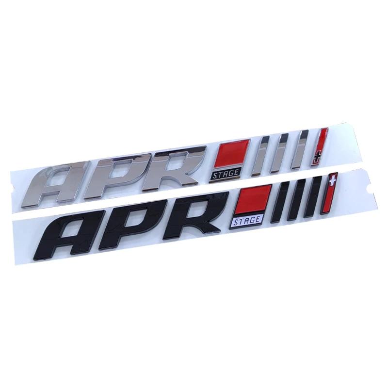 txbng3 3d ABS Logo APR Emblem Letters Car Trunk Badge Decal APR Sticker Accessories