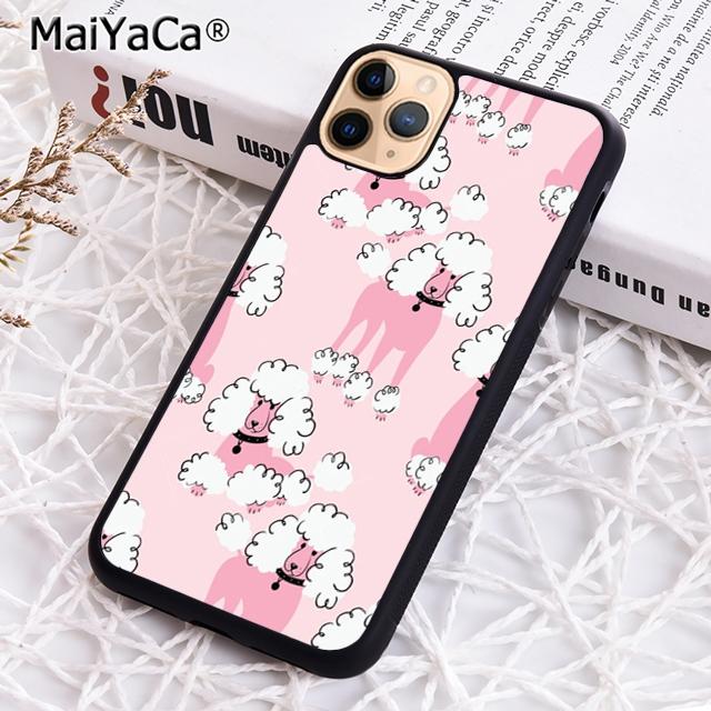 MaiYaCa Poodles cartoon Girly Cute Phone Case Cover For iPhone 17 Air 16 15 6s plus 11 12 13 14 pro max coque