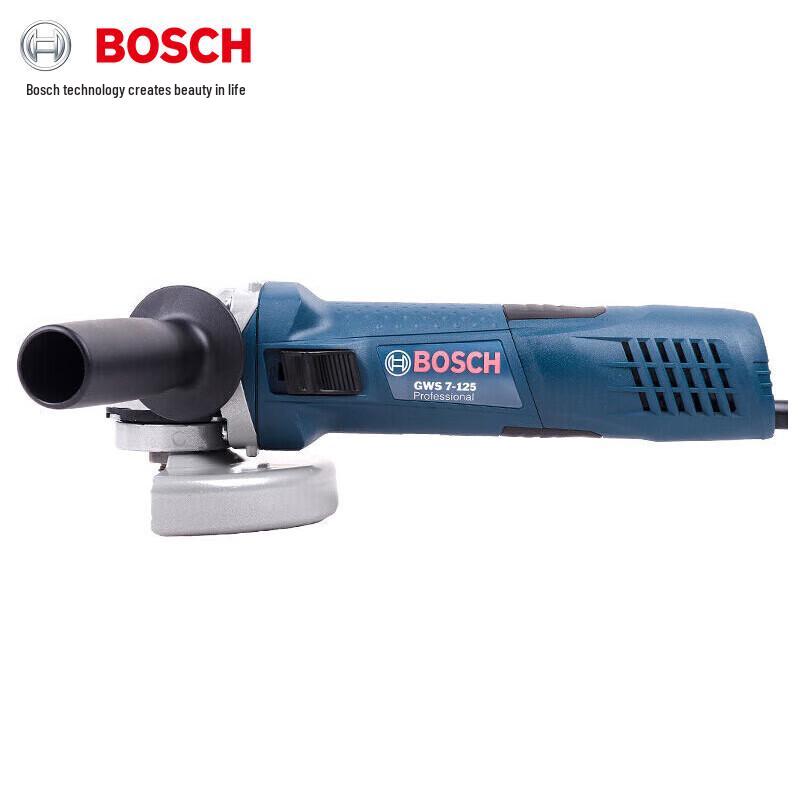 Bosch GWS 7-125 Angle Grinder CN plug (adapter included)