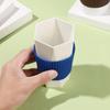 Силиконовый держатель для кружек Керамические кофейные кружки Обертки Теплоизоляция Чехлы для бутылок Нескользящий чехол для кружки Чехол для стеклянной бутылки