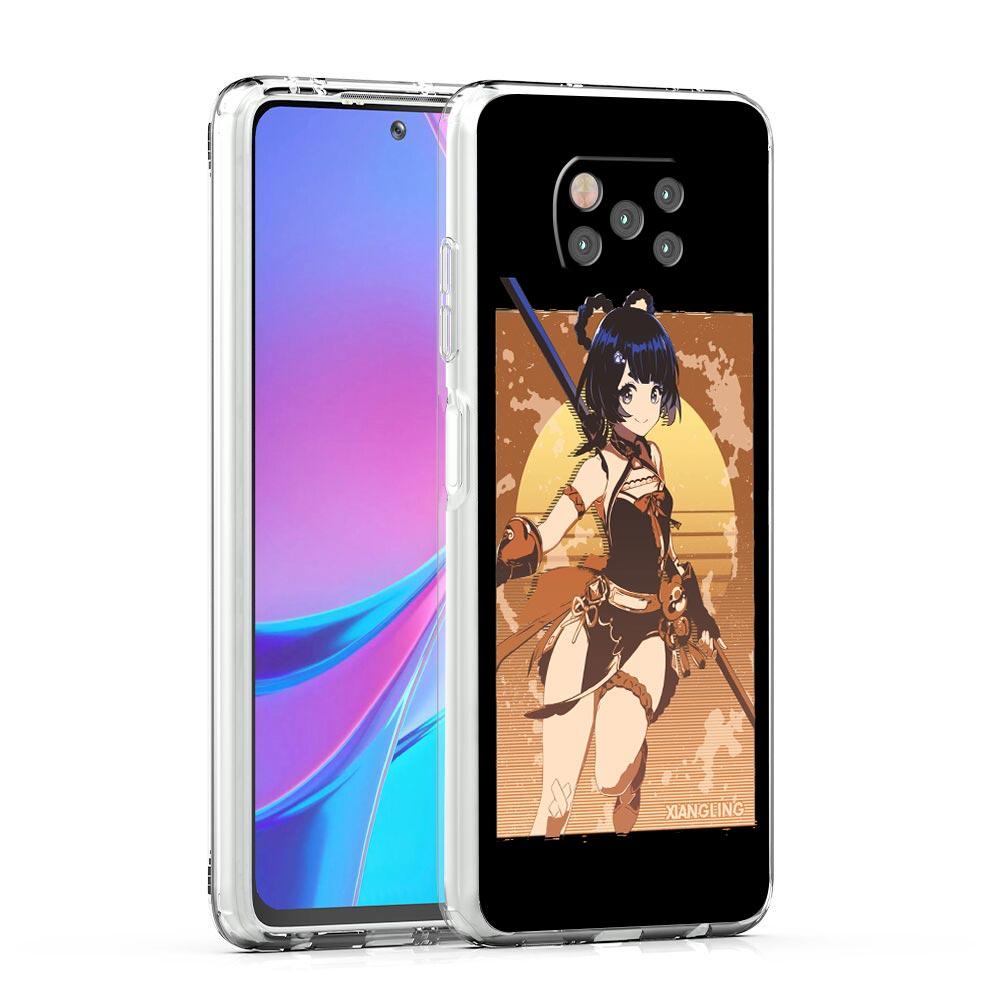 Чехол для телефона Genshin Impact для Xiaomi Poco X3 NFC F3 M3 X4 M4 Pro 5G Mi 11 Lite Ultra 11T 11X 12 12T Pro 11i силиконовый прозрачный чехол
