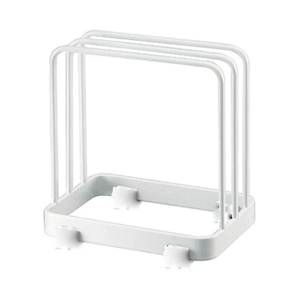 Black/White Vertical Finishing Storage Drain Tray Stainless Steels Dish Drying Shelf for Kitchen