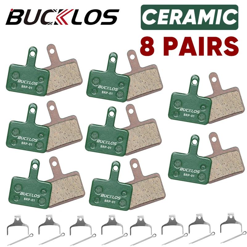 BUCKLOS Ceramic Brake Pads MTB Bike Hydarulic Disc Brake Pad For SHIMANO B01S B05S Mountain Bicycle Disc Brake Pad Cycling Parts