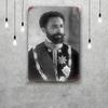 Хайле Селасси Классический Постер Ржавая Металлическая Табличка Ретро Декоративная Тарелка Бар Мужская Берлога Гараж Клуб Металлическая Вывеска Настенное Украшение