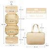 Travel waterproof folding dry and wet separation toiletry bag cosmetic storage bag cosmetic bag