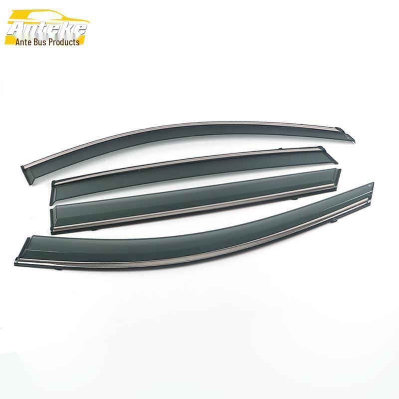 2020 Song PLUS Rain Guards: 3D Stainless Steel Deflectors Trim Accessory
